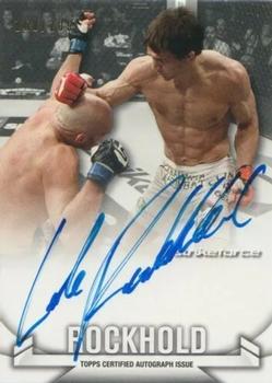 2013 Topps UFC Knockout - Autographs #KA-LR Luke Rockhold Front