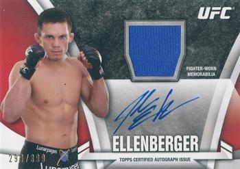 2013 Topps UFC Knockout - Fighter Relics Autographs #KAR-JE Jake Ellenberger Front