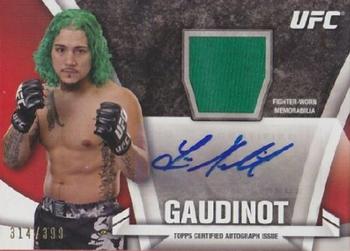 2013 Topps UFC Knockout - Fighter Relics Autographs #KAR-LG Louis Gaudinot Front
