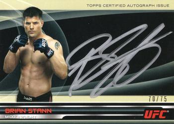 2013 Topps UFC Knockout - Full Contact Autographs #FC-BS Brian Stann Front