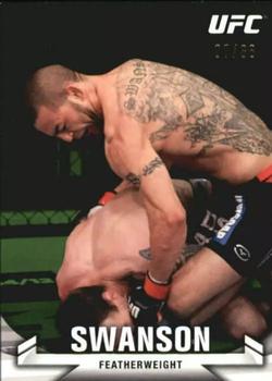 2013 Topps UFC Knockout - Green #30 Cub Swanson Front