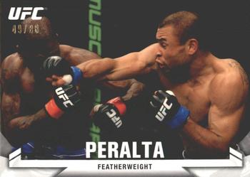 2013 Topps UFC Knockout - Green #66 Robbie Peralta Front