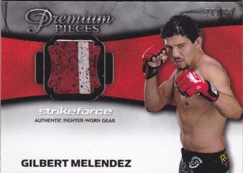 2013 Topps UFC Knockout - Premium Pieces Relics #PPR-GM Gilbert Melendez Front