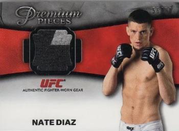 2013 Topps UFC Knockout - Premium Pieces Relics #PPR-NDI Nate Diaz Front