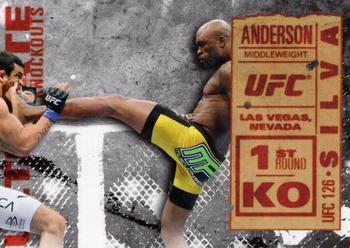 2013 Topps UFC Knockout - Ultimate Knockouts #UKO-5 Anderson Silva Front