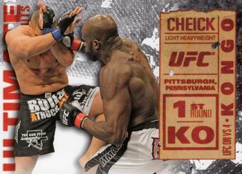 2013 Topps UFC Knockout - Ultimate Knockouts #UKO-11 Cheick Kongo Front