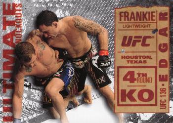 2013 Topps UFC Knockout - Ultimate Knockouts #UKO-13 Frankie Edgar Front