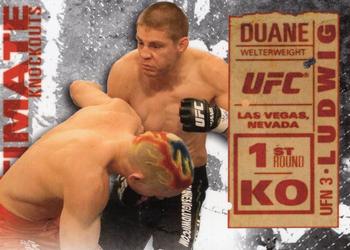 2013 Topps UFC Knockout - Ultimate Knockouts #UKO-17 Duane Ludwig Front