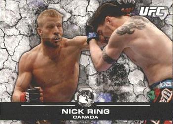 2013 Topps UFC Bloodlines #14 Nick Ring Front