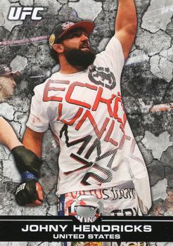 2013 Topps UFC Bloodlines #18 Johny Hendricks Front