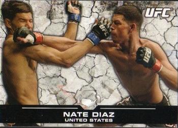 2013 Topps UFC Bloodlines #32 Nate Diaz Front