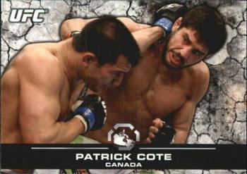 2013 Topps UFC Bloodlines #58 Patrick Cote Front