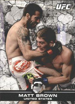 2013 Topps UFC Bloodlines #71 Matt Brown Front