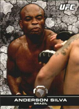 2013 Topps UFC Bloodlines #90 Anderson Silva Front