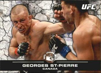 2013 Topps UFC Bloodlines #100 Georges St-Pierre Front