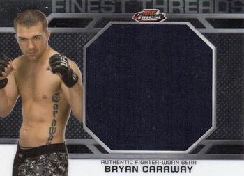 2013 Finest UFC - Finest Threads Jumbo Fighter Relics #JFT-BC Bryan Caraway Front