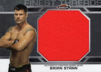 2013 Finest UFC - Finest Threads Jumbo Fighter Relics #JFT-BS Brian Stann Front