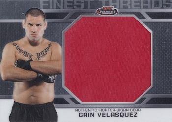 2013 Finest UFC - Finest Threads Jumbo Fighter Relics #JFT-CV Cain Velasquez Front