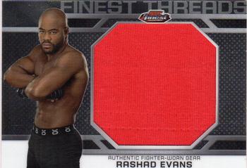 2013 Finest UFC - Finest Threads Jumbo Fighter Relics #JFT-RE Rashad Evans Front
