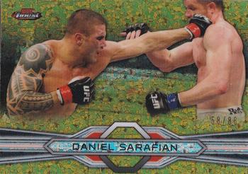 2013 Finest UFC - Refractors Gold #48 Daniel Sarafian Front