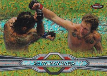 2013 Finest UFC - Refractors Gold #76 Gray Maynard Front