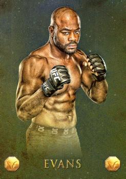 2013 Finest UFC - Valor #V-11 Rashad Evans Front