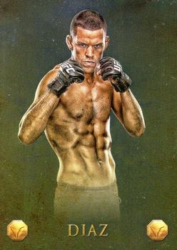 2013 Finest UFC - Valor #V-20 Nate Diaz Front