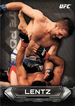 2014 Topps UFC Knockout #46 Nik Lentz Front