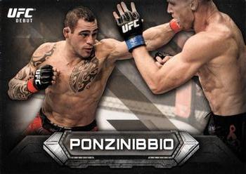 2014 Topps UFC Knockout #53 Santiago Ponzinibbio Front