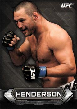 2014 Topps UFC Knockout #84 Dan Henderson Front