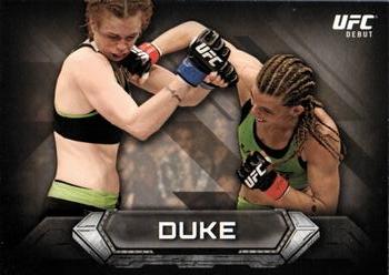 2014 Topps UFC Knockout #98 Jessamyn Duke Front