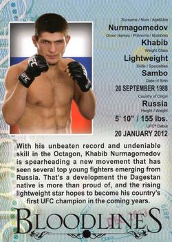 2013 Topps UFC Bloodlines - Bloodlines #BL-KN Khabib Nurmagomedov Front