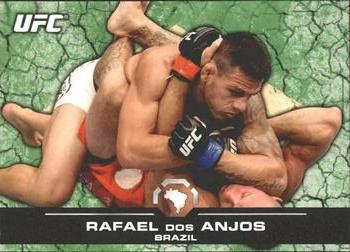 2013 Topps UFC Bloodlines - Flag Parallel #44 Rafael dos Anjos Front