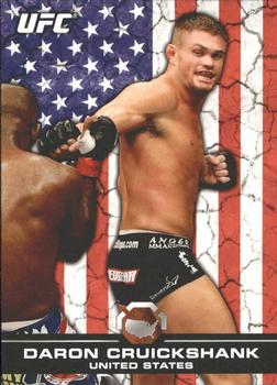 2013 Topps UFC Bloodlines - Flag Parallel #69 Daron Cruickshank Front