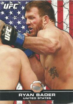 2013 Topps UFC Bloodlines - Flag Parallel #72 Ryan Bader Front