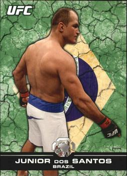 2013 Topps UFC Bloodlines - Flag Parallel #84 Junior dos Santos Front