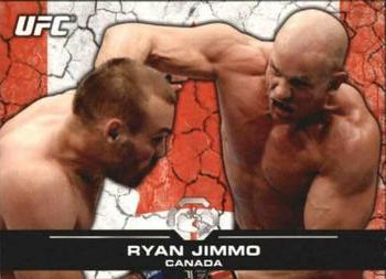 2013 Topps UFC Bloodlines - Flag Parallel #93 Ryan Jimmo Front