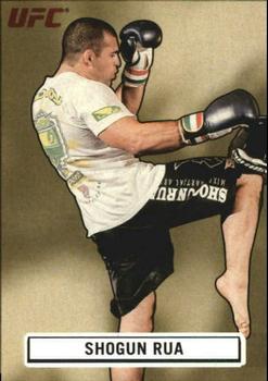 2013 Topps UFC Bloodlines - Octagon-side Black #OS-SR Shogun Rua Front