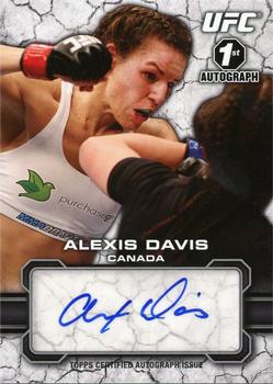 2013 Topps UFC Bloodlines - Autographs #FA-AD Alexis Davis Front