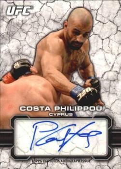 2013 Topps UFC Bloodlines - Autographs #FA-CP Costa Philippou Front