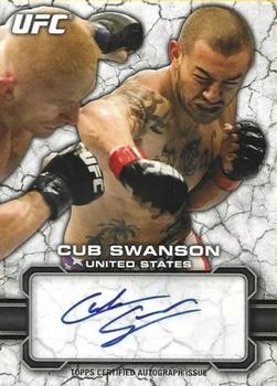 2013 Topps UFC Bloodlines - Autographs #FA-CS Cub Swanson Front