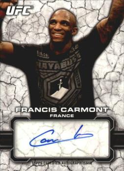 2013 Topps UFC Bloodlines - Autographs #FA-FC Francis Carmont Front