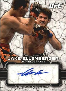2013 Topps UFC Bloodlines - Autographs #FA-JE Jake Ellenberger Front