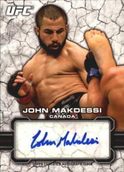 2013 Topps UFC Bloodlines - Autographs #FA-JM John Makdessi Front