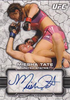 2013 Topps UFC Bloodlines - Autographs #FA-MT Miesha Tate Front