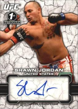 2013 Topps UFC Bloodlines - Autographs #FA-SJ Shawn Jordan Front