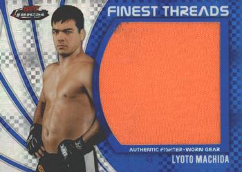 2012 Finest UFC - Finest Threads Jumbo Fighter Relics X-Fractors #JFT-LM Lyoto Machida Front