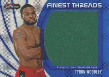 2012 Finest UFC - Finest Threads Jumbo Fighter Relics X-Fractors #JFT-TW Tyron Woodley Front