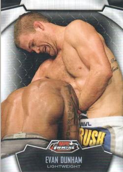 2012 Finest UFC - Refractors #8 Evan Dunham Front