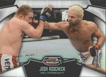 2012 Finest UFC - Refractors #19 Josh Koscheck Front